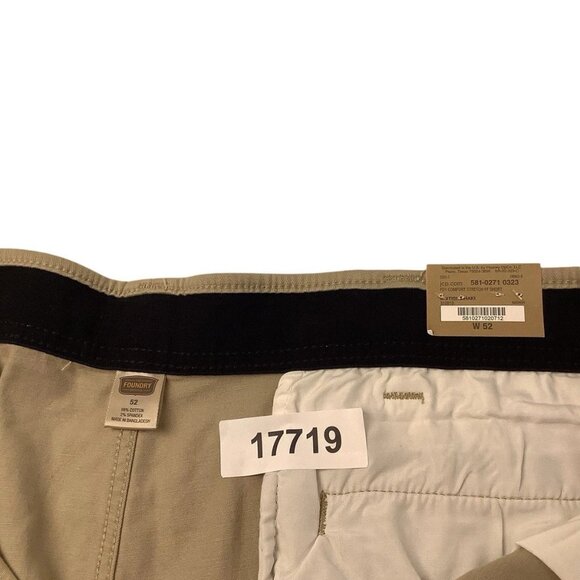 NWT Foundry Everyday Casual Comfort Stretch Waistband Big Mens Shorts Size W52 - Picture 9 of 9